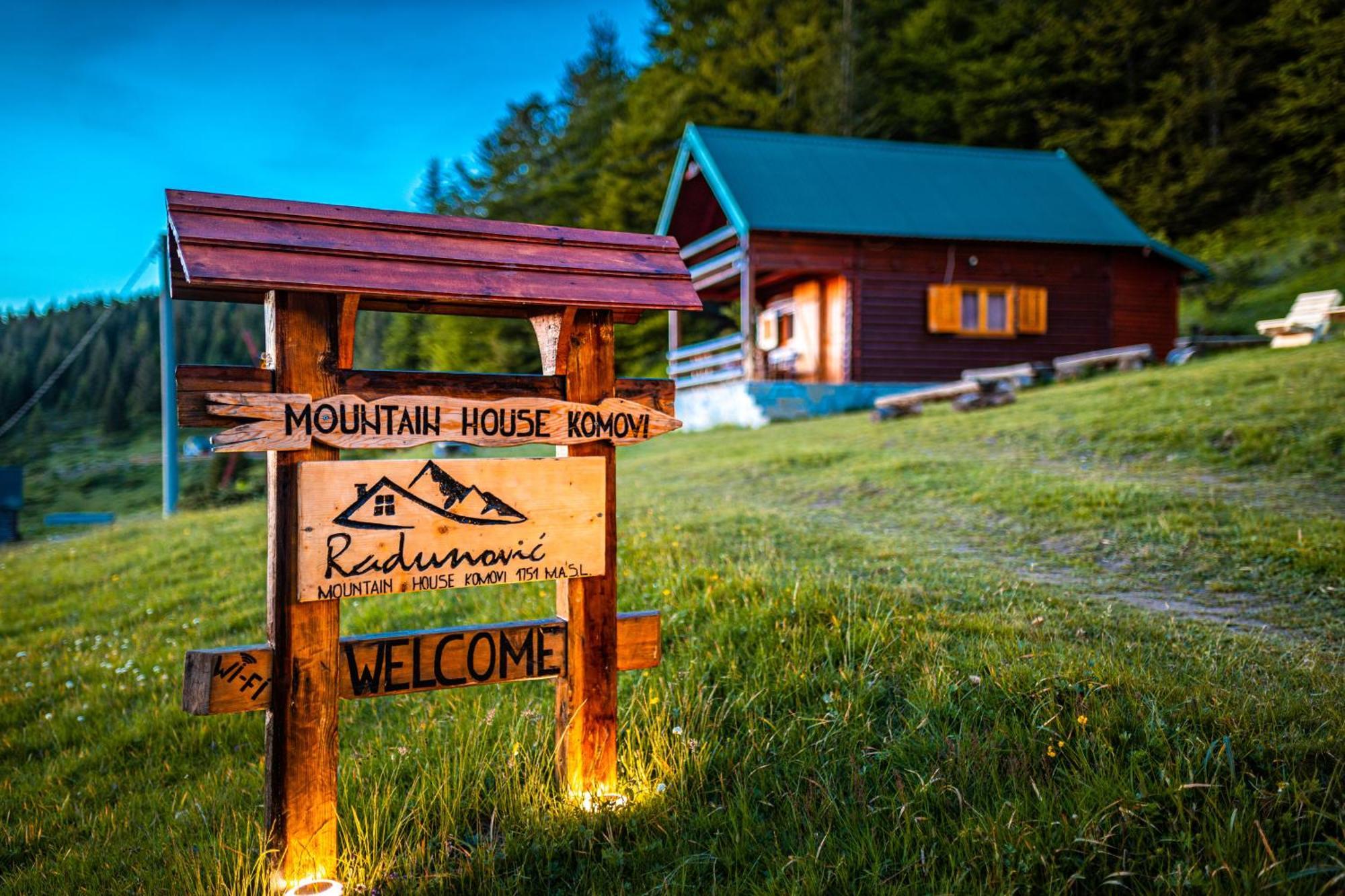 Mountain House Komovi-Radunovic Andrijevica Dış mekan fotoğraf